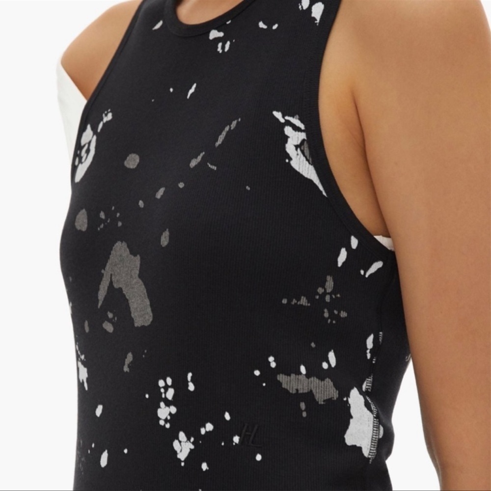 Helmut Lang PAINTED RIB MASC TANK DRESS - Picture 3 of 12